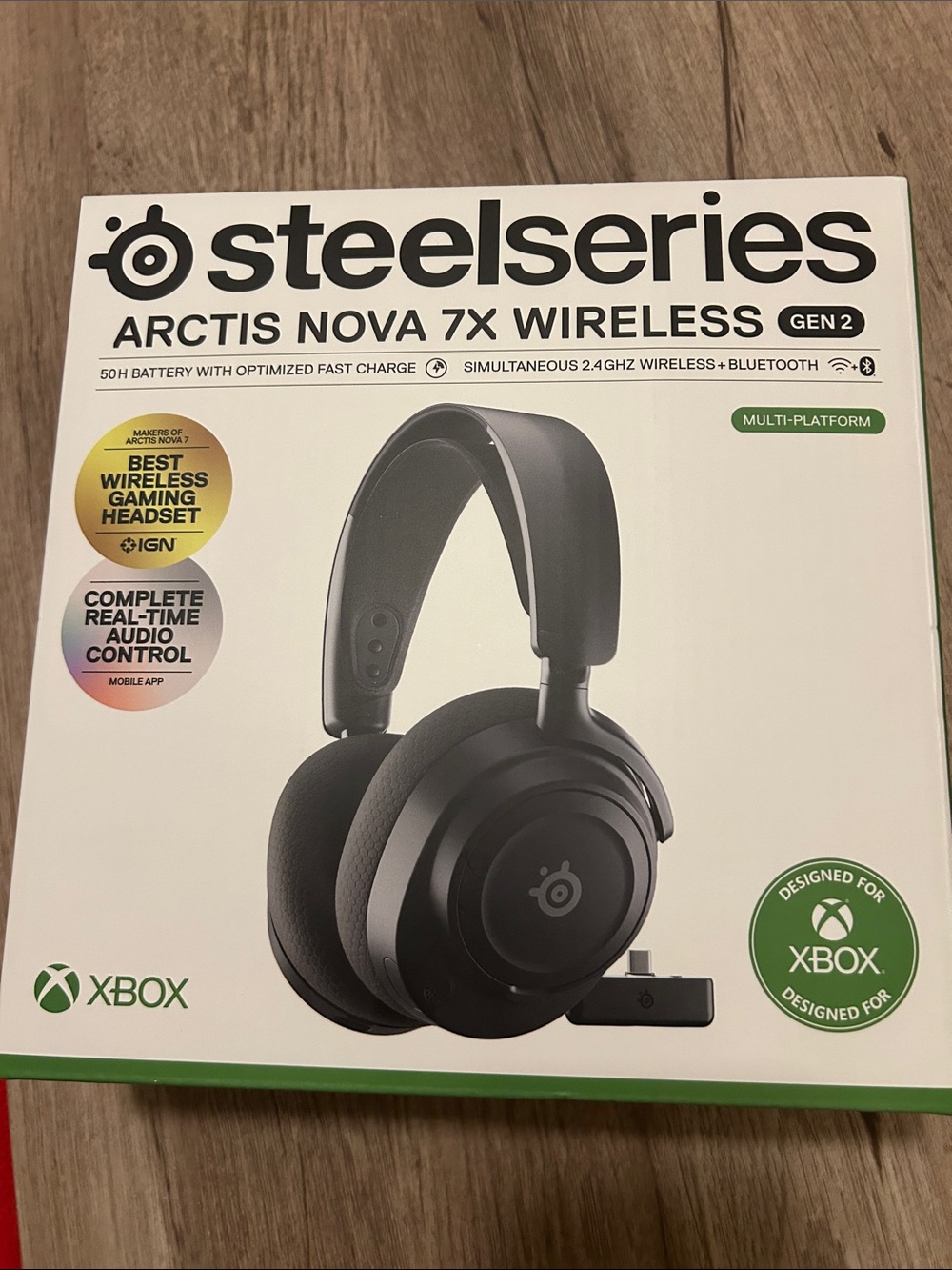 Steel series Arctis Nova 7X Wireless Gaming Headset - Black